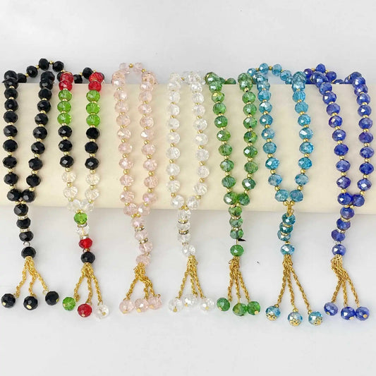 33 Beads Crystal Rosary Tasbih