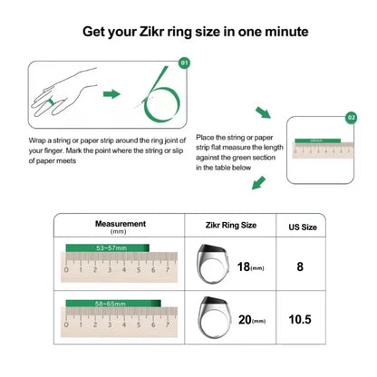 Waterproof Tasbeeh Tally Counter with Prayer Alerts and Reminders