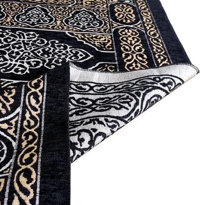 Muslim Travel Prayer Mat Set with Beads & Gift Bag