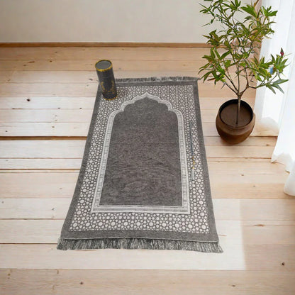 Prayer Mat Set - Includes Beads & Travel Cylinder Gift Box